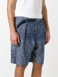 pattered shorts