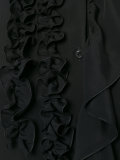 ruffled detail shirt