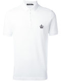 embroidered logo polo shirt