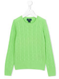 cable knit jumper