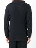 roll neck zipped cardigan