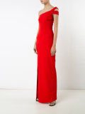 one shoulder long dress 