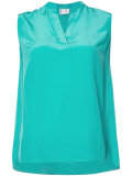 V-neck sleeveless blouse