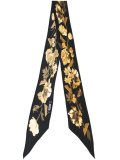 floral print scarf
