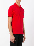 chest patch polo shirt