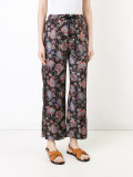 paisley print trousers