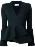 crepe wrap jacket