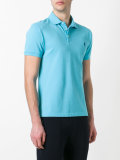 embroidered logo polo shirt 