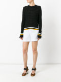 high-waisted shorts