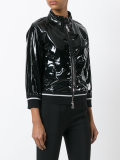 funnel neck bomber jacket