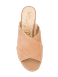 cross strap mules