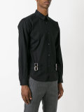 buckle detail long sleeve shirt