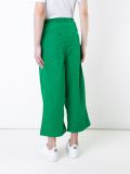 'Crinkle' cropped trousers