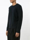 ribbed trim jumper 