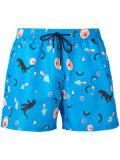 printed swim shorts 