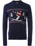 ski intarsia sweater