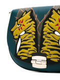 tiger patch saddle bag 