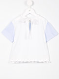 pom pom trim T-shirt 