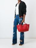 'Rockstud'梯形手提包