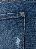 distressed skinny jeans