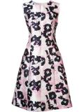 floral print flared dress
