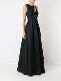 asymmetric gown