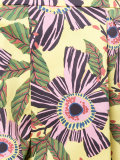 floral print shorts