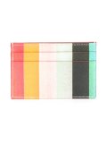 striped cardholder