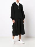'Gathered Hooded' blouse