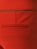 slim-fit cropped trousers