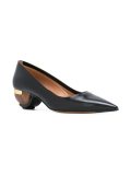 sculpted heel pumps