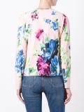 floral print twinset cardigan and vest