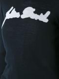 intarsia detail jumper