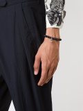 beaded anchor bracelet