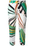 straight cropped trousers