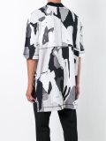 abstract print T-shirt