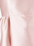 scalloped mini dress