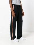 side stripe track pants