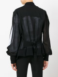 zipped lightweight jacket 