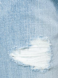 cropped distressed jeans 