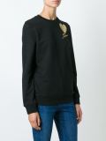 sequined heart sweatshirt