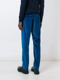 velvet tailored trousers