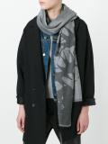 swallow print scarf 