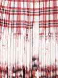 tie dye pleated shirt dress