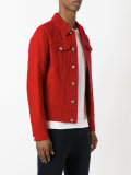 logo patch denim jacket