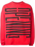 logo print sweatshirt