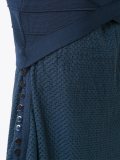 v neck knit dress