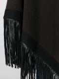 fringed wide scarf