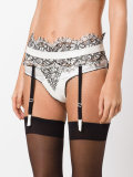 lace suspender belt 