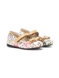 floral ballerinas